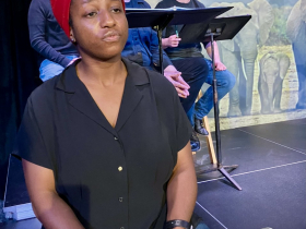 (L to R) Jaleesa Joy, Christopher Goode and A.J. Magoon