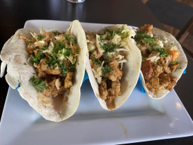 Thai Chicken Tacos