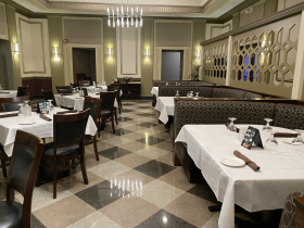 Inside the dining room