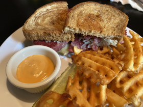 Reuben Sandwich with special sauce
