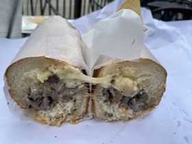 Terrible city steak sandwich