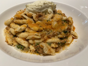 Cavatelli with pork ragu