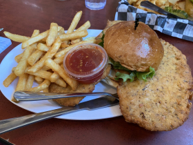 Breaded pork tenderloin