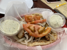 Gyro platter