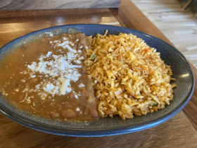 Side dish with the fajitas