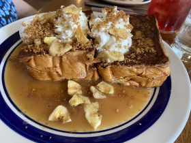 Banoffe pie French toast