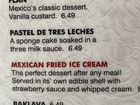 Desserts