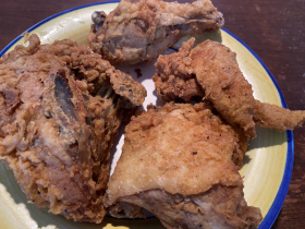 Broasted chicken
