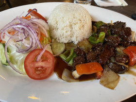 Shaken beef tenderloin