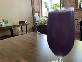 Ube horchata
