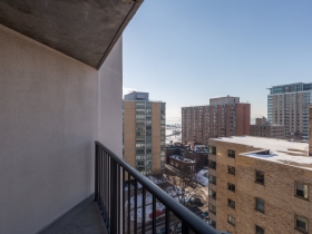 View from 1633 N. Prospect Ave., #12B