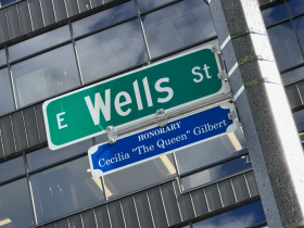 Cecilia 'The Queen' Gilbert Honorary Street Name