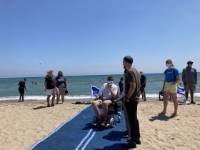 Accessibility improvements come to Bradford Beach