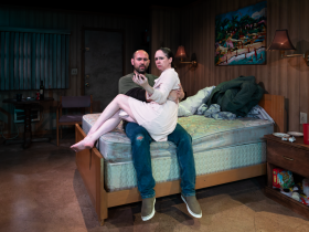 Joe Lino (Peter) and Jaimelyn Gray (Agnes)