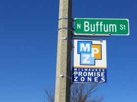 Keefe Avenue passes through Milwaukee Promise Zones