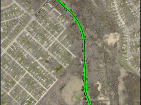 Little Menomonee River Parkway project map