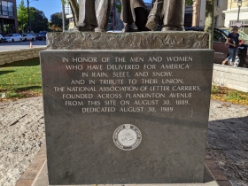 Letter Carriers memorial
