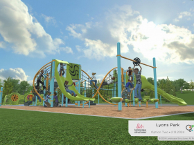 Lyons Park Playground Rendering