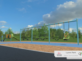 Lyons Park Playground Rendering