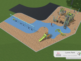 Lyons Park Playground Rendering