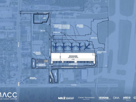 Site map for Milwaukee Air Cargo Center