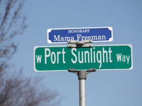 Mama Freeman Honorary, N. 25th Street and W. Port Sunlight Way