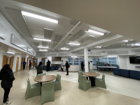 Renovated housing pod in the Milwaukee County Center for Youth
