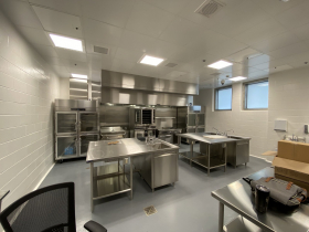 Culinary facility at the Milwaukee County Center for Youth.