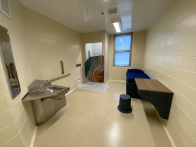 Infirmary pod at the Milwaukee County Center for Youth