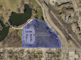 Aerial Map of McGovern Park Senior Center Project Area