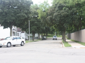 McKinley Avenue is residential west of N. 12th Street