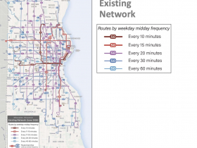 MCTS Existing Route Map