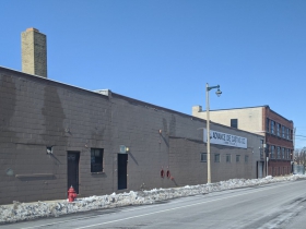 N. Holton Street industrial building.