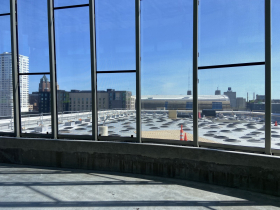 Fifth floor terrace at Nature & Culture Museum of Wisconsin