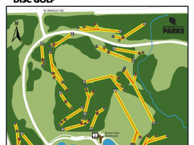 Existing disc golf course