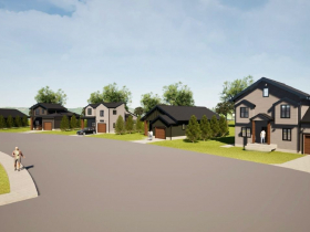 Rendering of affordable subdivision