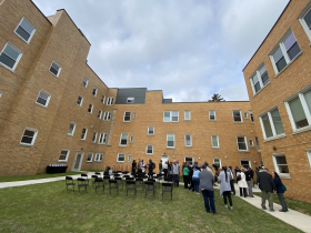 Ribbon cutting for Phoenix Residential Apartments