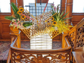 Floral Reflections: Ikebana at the Pabst Mansion