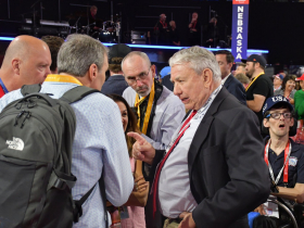 Former Wisconsin governor Tommy Thompson at 2024 RNC