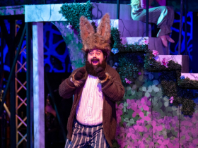 Saum Seyed (Nick Bottom) in Skylight Music Theatre’s production of A ROCKIN’ Midsummer Night’s Dream running April 10 through 26, 2026