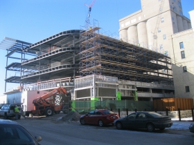 Pabst Professional Center under construction.