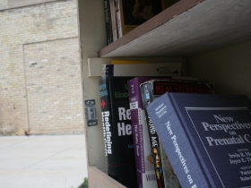 Little Free Library at the Zilber School of Public Health.