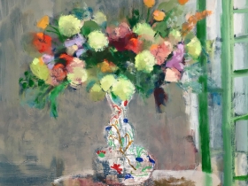 Green Door Bouquet by Melanie Parke