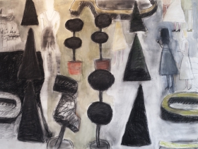 mark-mulhern-topiary-charcoal-and-pastel-on-paper-42x60-e