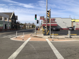 Galst Foods and Traffic Calming Infrastructure