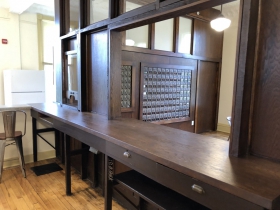 Restored Mailroom at Administration Building