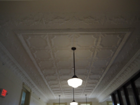 Restored Ceiling at Administration Building