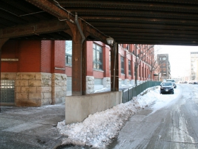 Railroad Bridge over Oregon Street