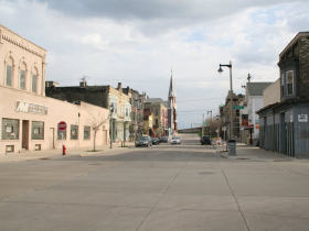 1000-1010 S. 5th St. (at left) and S. 5th St.