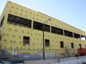 Rear of New La Causa Building